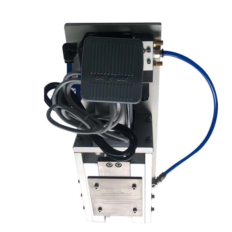 Semi-automatic electronic connector transformer pin cutting machine